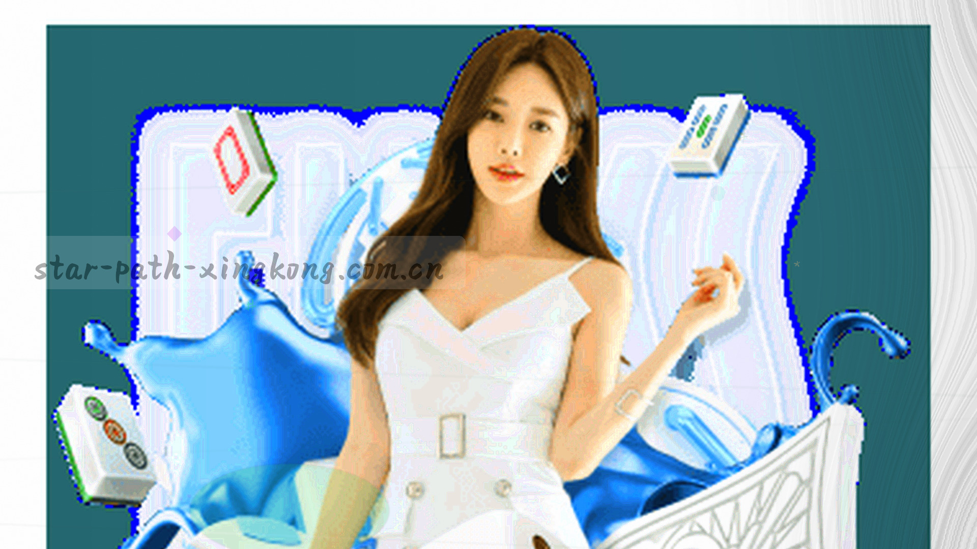 深蓝色星空粒子抽象图，金色光点散布